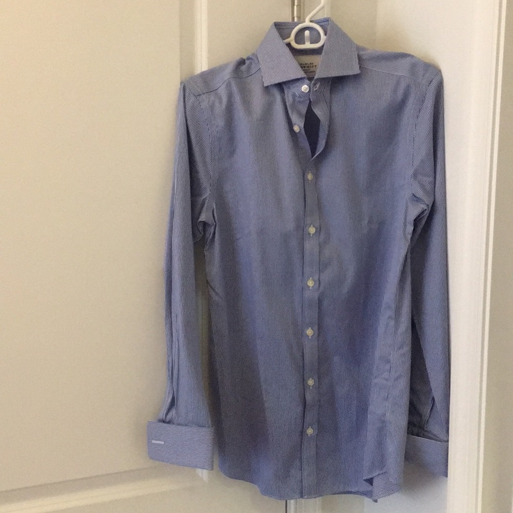 NWOT Men’s Extra Slim Charles Tyrwhitt Dress Shirt